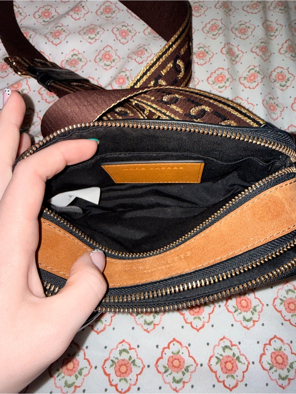 Marc Jacobs suede snapshot bag - Picture 4 of 6